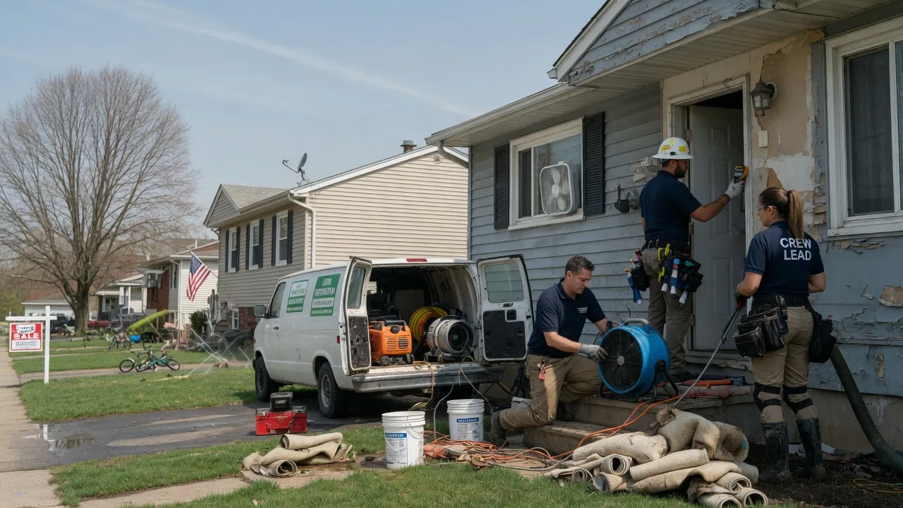 Flood Cleanup in Darby, PA near me